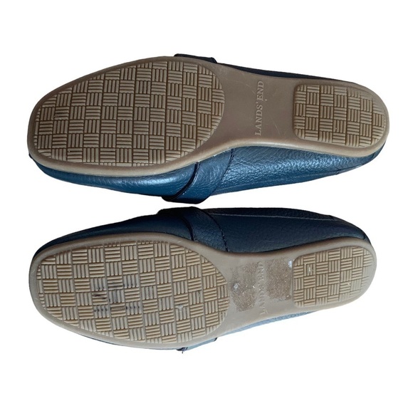 Land’s End Leather Driving Loafer Mules - Picture 8 of 9